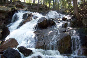 Moose Falls, one of the spectacular sights on our Bear Claw Tours' ATV Adventure