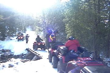 ... click me to see all of our Bear Claw Tours ATV Adventure