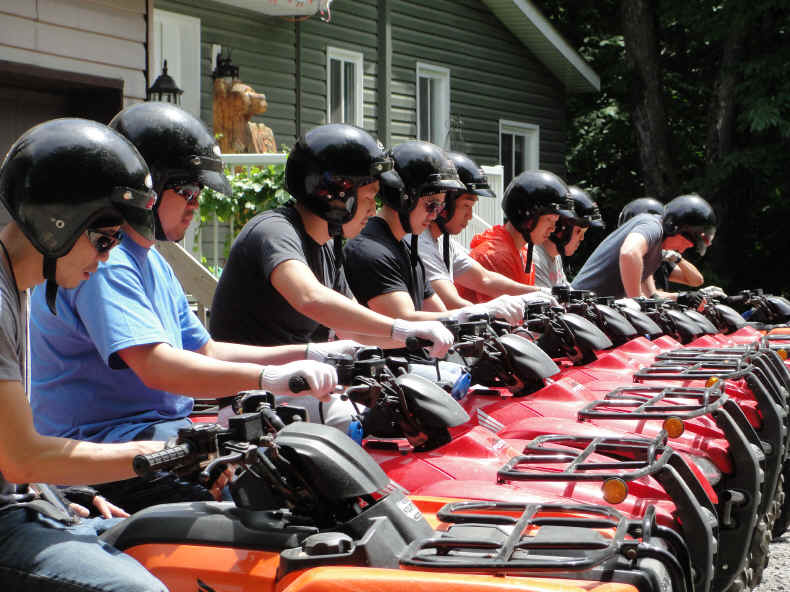Parry Sound's Dirty Secret  ...  this is Bear Claw Tours' ATV Experience, Georgian Bay's Ultimate Adrenaline Adventure
